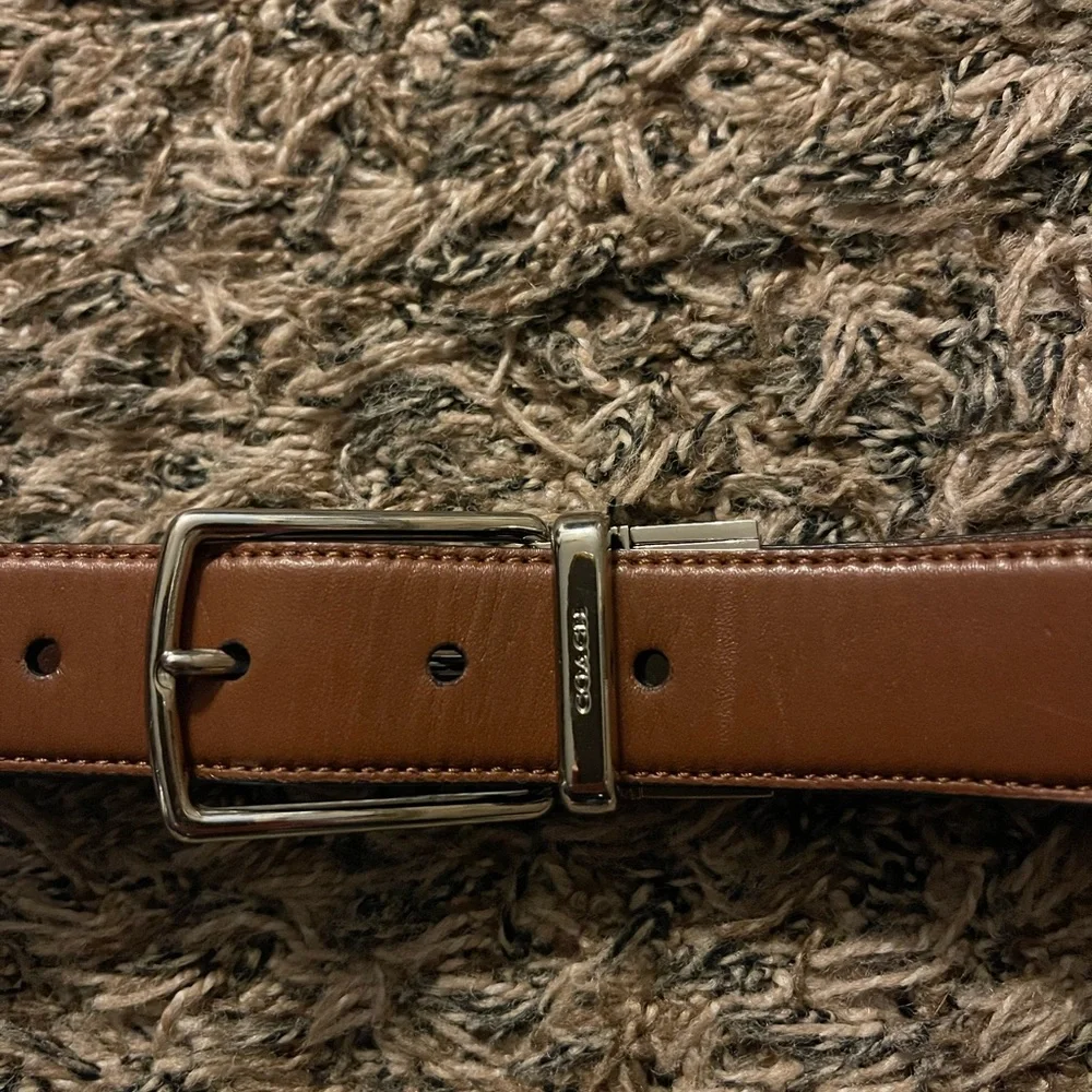 Coach Leather Belt 38